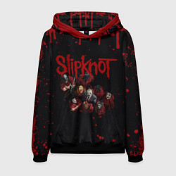 Толстовка-худи мужская SLIPKNOT СЛИПКНОТ Z, цвет: 3D-черный