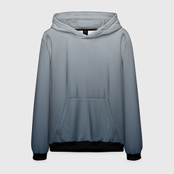 Толстовка-худи мужская GRADIENT 50 SHADES OF GREY, цвет: 3D-черный