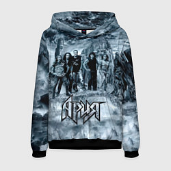 Толстовка-худи мужская Группа Ария, цвет: 3D-черный