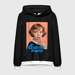 Толстовка-худи мужская Милая королева, цвет: 3D-белый