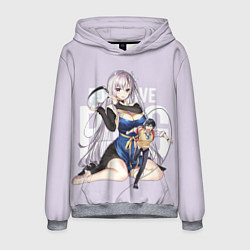 Толстовка-худи мужская Full Dive RPG, цвет: 3D-меланж