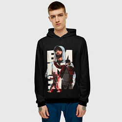 Толстовка-худи мужская Marshall Mathers, цвет: 3D-черный — фото 2