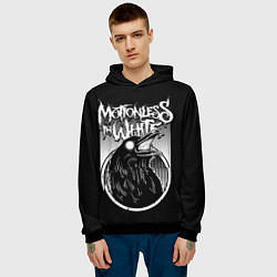 Толстовка-худи мужская Motionless in White, цвет: 3D-черный — фото 2