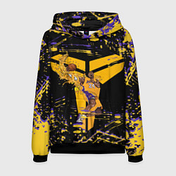 Толстовка-худи мужская Los angeles lakers NBA, цвет: 3D-черный