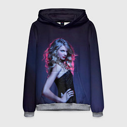 Толстовка-худи мужская Игривая Тейлор, цвет: 3D-меланж