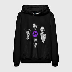 Толстовка-худи мужская Depeche mode band, цвет: 3D-черный
