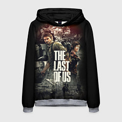 Толстовка-худи мужская THE LAST OF US ЩЕЛКУНЫ, цвет: 3D-меланж