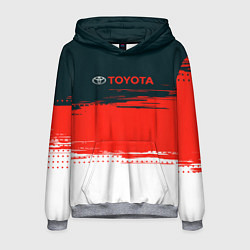 Толстовка-худи мужская Toyota Texture, цвет: 3D-меланж