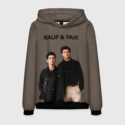 Толстовка-худи мужская Rauf & Faik Рауф и Фаик, цвет: 3D-черный