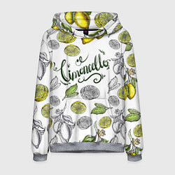 Толстовка-худи мужская Limocello, цвет: 3D-меланж