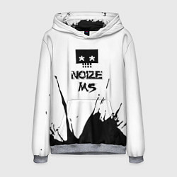 Толстовка-худи мужская Noize MC Нойз МС 1, цвет: 3D-меланж