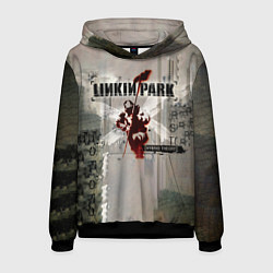 Толстовка-худи мужская Hybrid Theory Live Around The World - Linkin Park, цвет: 3D-черный