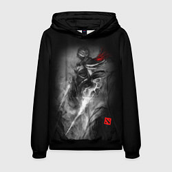 Толстовка-худи мужская DOTA 2 ДОТА 2 ТЕНЬ, цвет: 3D-черный