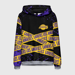 Мужская толстовка LAKERS LOGO БРЫЗГИ КРАСОК