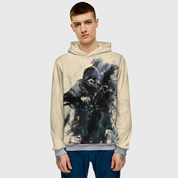 Толстовка-худи мужская Корво Аттано, цвет: 3D-меланж — фото 2