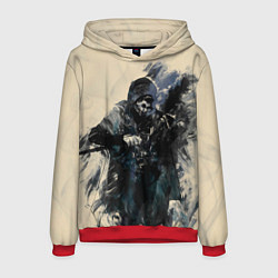 Толстовка-худи мужская Корво Аттано, цвет: 3D-красный