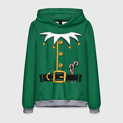 Мужская толстовка Christmas Elf Outfit