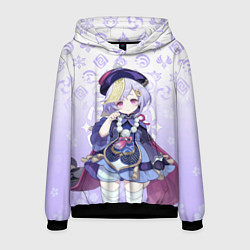 Толстовка-худи мужская QIQI КИКИ ГЕНШИН ИМПАКТ ГЕРОИНЯ, цвет: 3D-черный