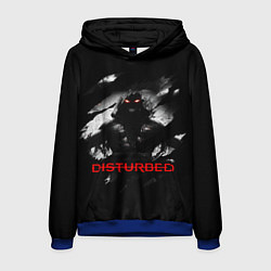 Толстовка-худи мужская DISTURBED THE GUY ЛИЦО ДЕМОНА, цвет: 3D-синий