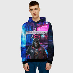 Толстовка-худи мужская Ghostrunner Джек, цвет: 3D-черный — фото 2