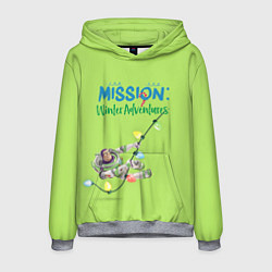 Толстовка-худи мужская Buss mission, цвет: 3D-меланж