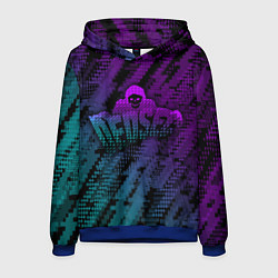 Толстовка-худи мужская WATCH DOGS DED SEC NEON, цвет: 3D-синий