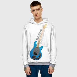 Толстовка-худи мужская Басуй, цвет: 3D-меланж — фото 2