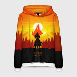 Толстовка-худи мужская Darkness - KonoSuba, цвет: 3D-белый