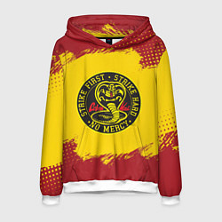 Толстовка-худи мужская Cobra Kai Big Logo, цвет: 3D-белый