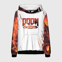 Толстовка-худи мужская Doom Eternal,, цвет: 3D-черный