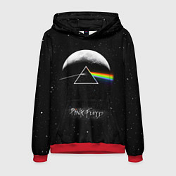 Толстовка-худи мужская PINK FLOYD LOGO ПИНК ФЛОЙД ЗВЕЗДЫ, цвет: 3D-красный