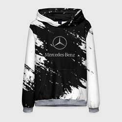 Толстовка-худи мужская Mercedes-Benz Авто, цвет: 3D-меланж