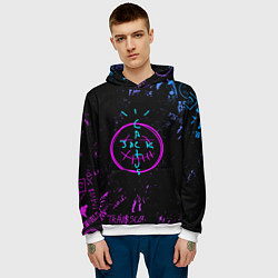 Толстовка-худи мужская Fortnite x Travis Scott, цвет: 3D-белый — фото 2