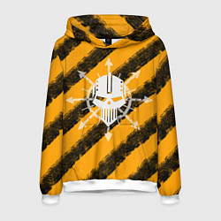 Толстовка-худи мужская Iron within, Iron without, цвет: 3D-белый