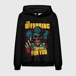 Толстовка-худи мужская The Offspring рок, цвет: 3D-черный