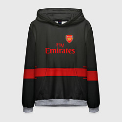 Толстовка-худи мужская Arsenal fc, цвет: 3D-меланж