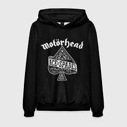 Толстовка-худи мужская Motorhead Моторхед, цвет: 3D-черный