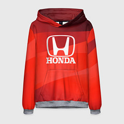Толстовка-худи мужская HONDA хонда, цвет: 3D-меланж