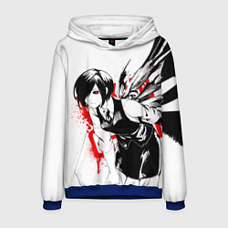 Толстовка-худи мужская ТОУКА TOKYO GHOUL, цвет: 3D-синий