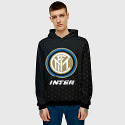 Толстовка-худи мужская INTER Inter - Графика, цвет: 3D-черный — фото 2