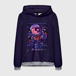 Толстовка-худи мужская Five Nights at Freddys: Security Breach - воспитат, цвет: 3D-меланж