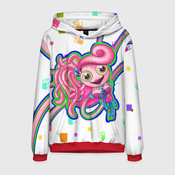 Толстовка-худи мужская Мама длинные ноги, цвет: 3D-красный