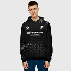 Толстовка-худи мужская Hoffenheim Форма Champions, цвет: 3D-черный — фото 2