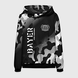 Толстовка-худи мужская BAYER Bayer Pro Football Камуфляж, цвет: 3D-черный