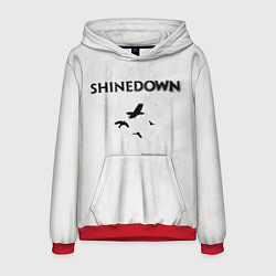 Толстовка-худи мужская The Sound of Madness - Shinedown, цвет: 3D-красный