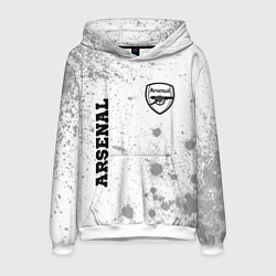 Толстовка-худи мужская Arsenal Sport на светлом фоне, цвет: 3D-белый