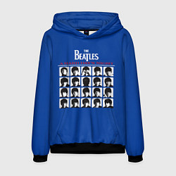 Толстовка-худи мужская The Beatles - A Hard Days Night, цвет: 3D-черный