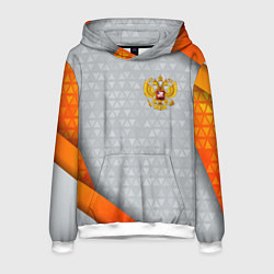 Мужская толстовка Orange & silver Russia