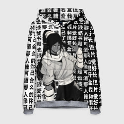 Толстовка-худи мужская Йоруичи Шихоин - Блич, цвет: 3D-меланж