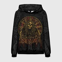 Толстовка-худи мужская Slipknot - death, цвет: 3D-черный